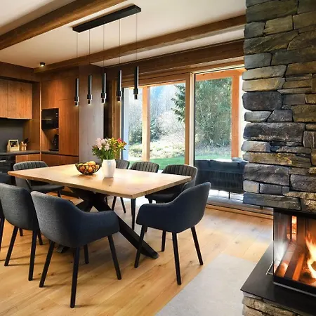 Lodge Chalet Oasis - Luxury Chalet With Terraces & Views In Kvacianska Dolina